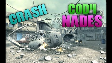 COD4 Crash Best Pro Nades Tutorial | New Latest 2017