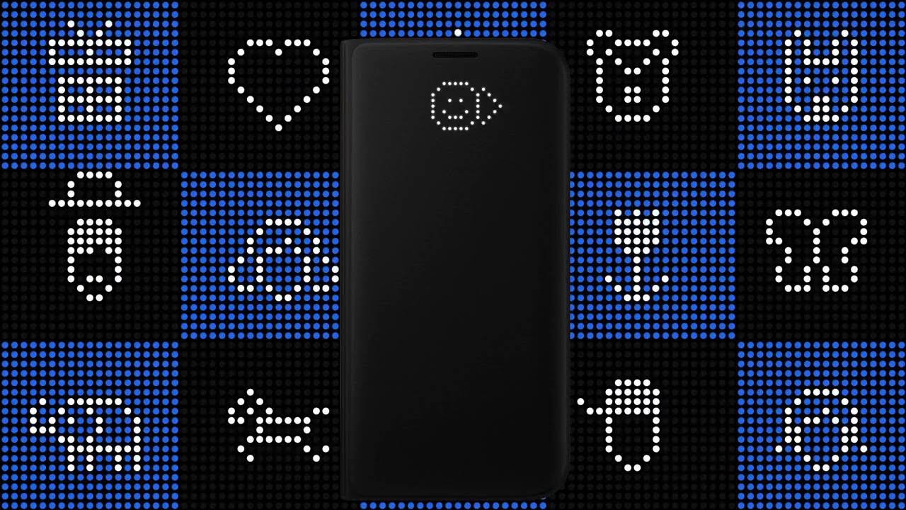 Samsung Galaxy S7 Led Cover Not Working LED View Cover - Samsung Galaxy S7 - YouTube