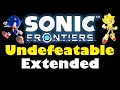 Sonic Frontiers Undefeatable 12 Hours Extended 