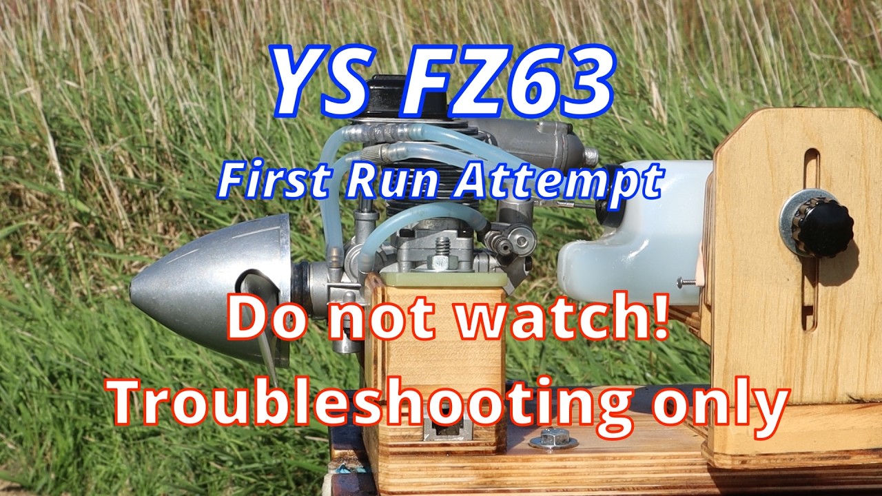 YS FZ63 First Run Attempt Troubleshooting - YouTube