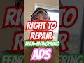 Right to Repair Fear-Mongering Ads Being Showcased Around The D.C. Area
