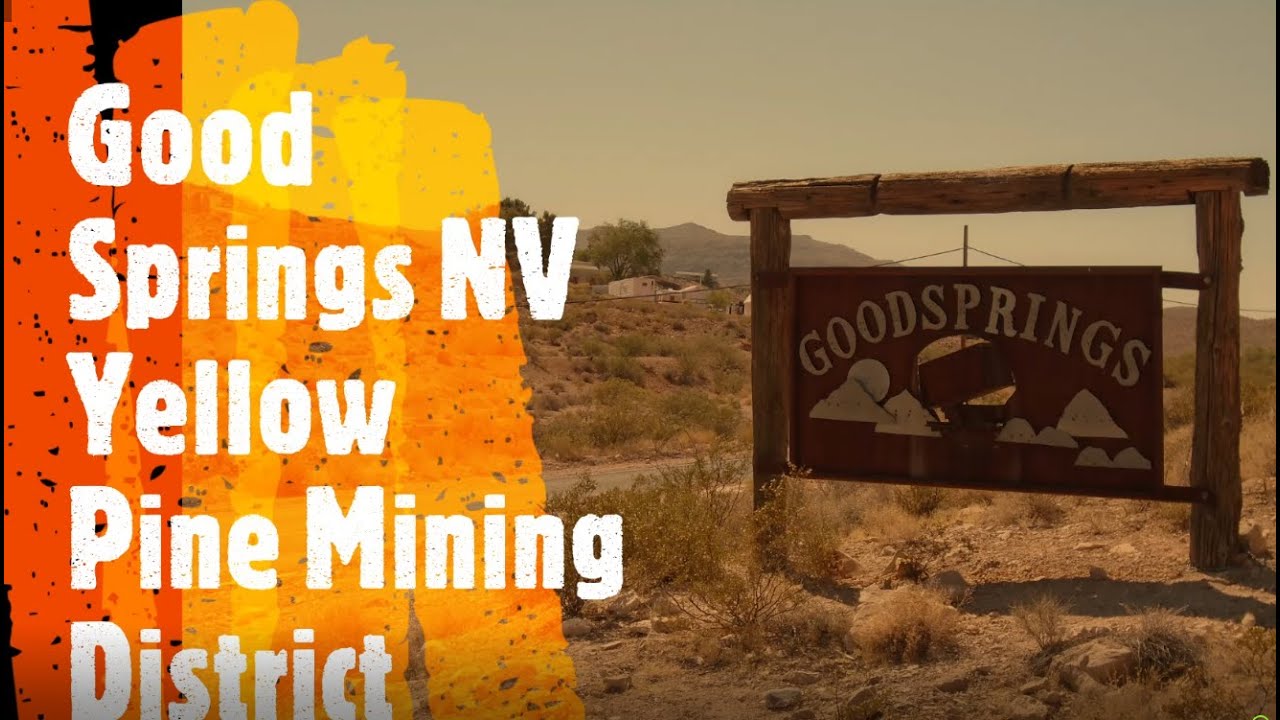 Goodsprings YP Mining District. Yellow Pine Mine, Boss Mine YouTube