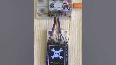 ESP32 + TFT_eSPI + ST7735