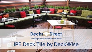IPE Deck Tile by DeckWise