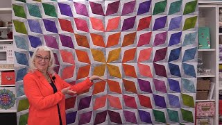 Jewel Tone Bright Quilt