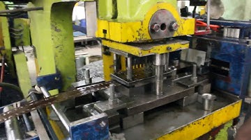 Slotted Angle Forming Machine