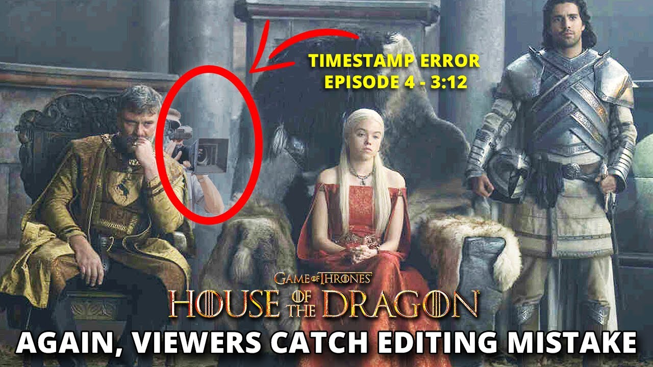 House of the Dragon: Mistakes That Slipped Thru Editing - YouTube