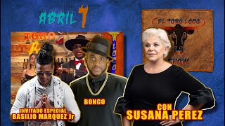 Bonco Quiñongo Susana Perez Y Basilio Marquez Jr Braidsman En El Toro Loco Show Abril 01 2024