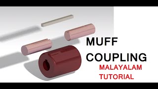 MUFF COUPLING SOLID TYPE MALAYALAM TUTORIAL