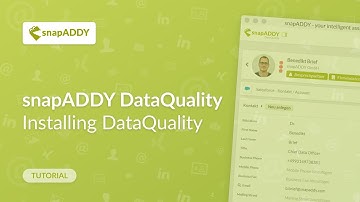 01 - Installing snapADDY DataQuality