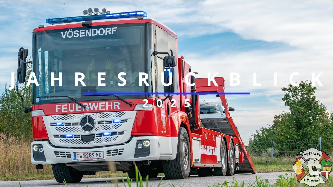 Jahresrückblick 2025 - Freiwillige Feuerwehr Vösendorf