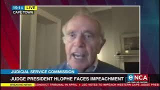 Discussion | Judge John Hlophe impeachment