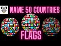 Guess The World Flag Quiz - Flags Of The World #3 | Geography Trivia