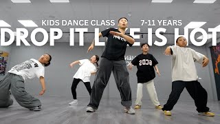 Kids dance class tutorial - Drop it like it's hot by Snoop dogg in Sydney