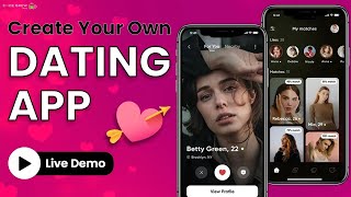 Launch Your Own Dating App | Tinder Clone App [ Live Demo ] 👫🏻💕 screenshot 1