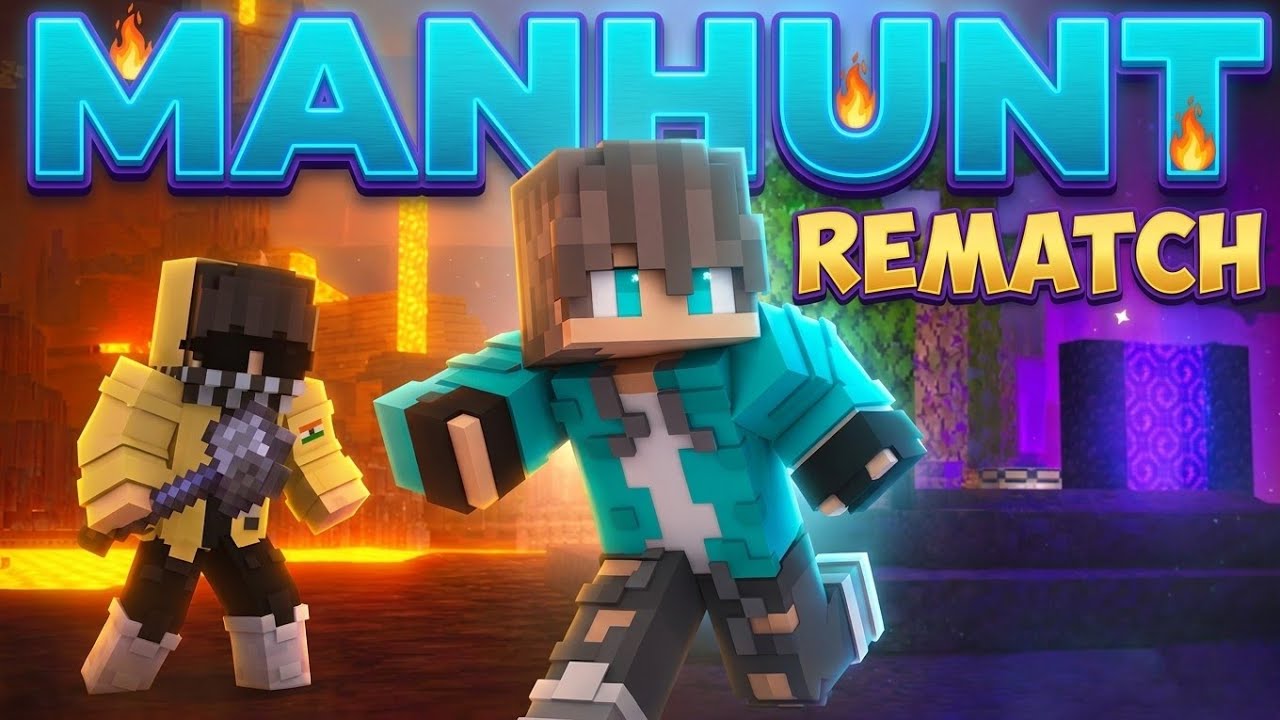 Minecraft Mobile Manhunt Rematch (100% Unscripted)