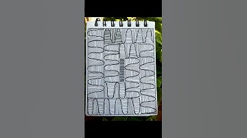 Zentangle for beginners || youtubeshorts || Day 37/100 days project 🧚🫧