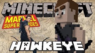Hawkeye Marvel Superheroes Minecraft Lets Build.