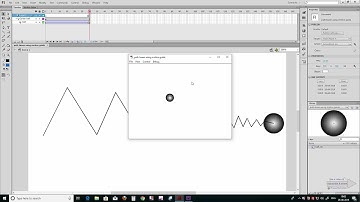 How to create bouncing ball animation in flash by Nikhil Nangude