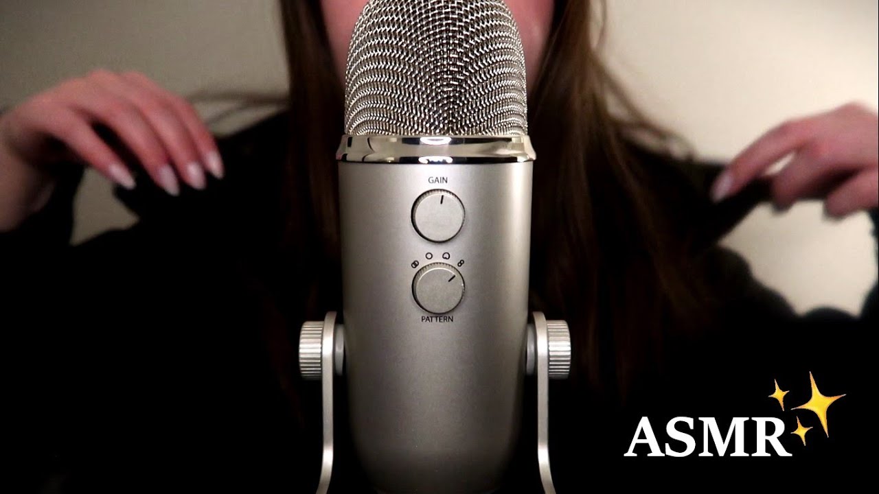 En kvällsvideo 🧛🏻‍♀️ | Hur mår du? Kliar dig i håret, mouth sounds & inaudible whispering | ASMR 🇸🇪