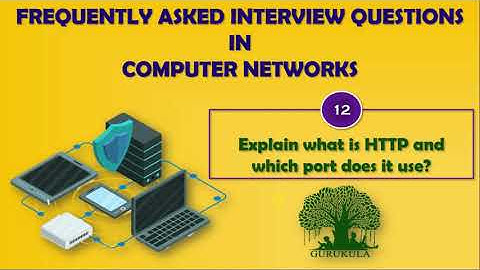 What is HTTP | Frequently asked Interview Question in Computer Networks | [English]
