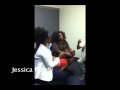 Jessica Reedy - Backstage in New Orleans with Background Singers