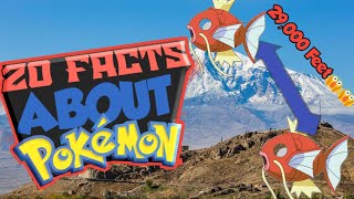 20 Interesting Facts About Pokemon||Hindi||Magikarp Ka Rahasya||PokeSoul Z||