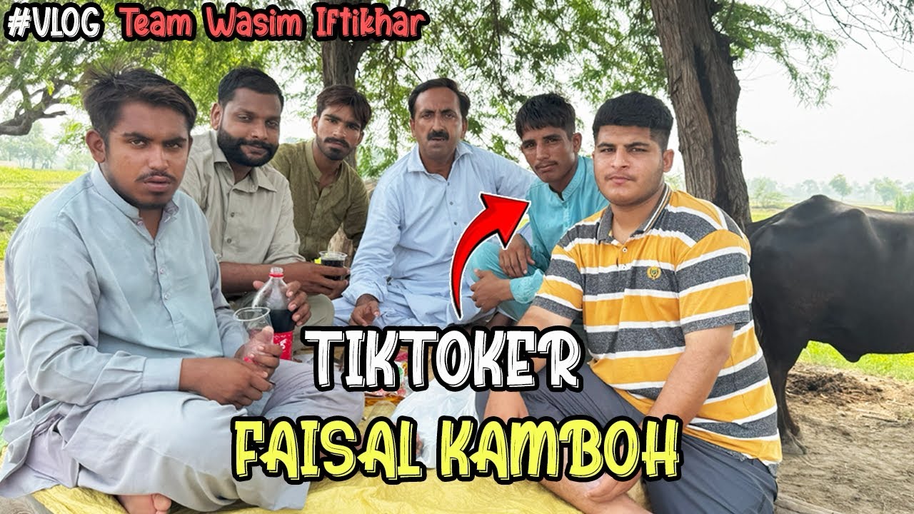 Tiktoker Faisal Kamboh meetup!Desi Dera Nathuwala