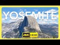 Yosemite National Park Video | Glacier Point Hiking | Yosemite Falls | Tunnel View - 4K HDR