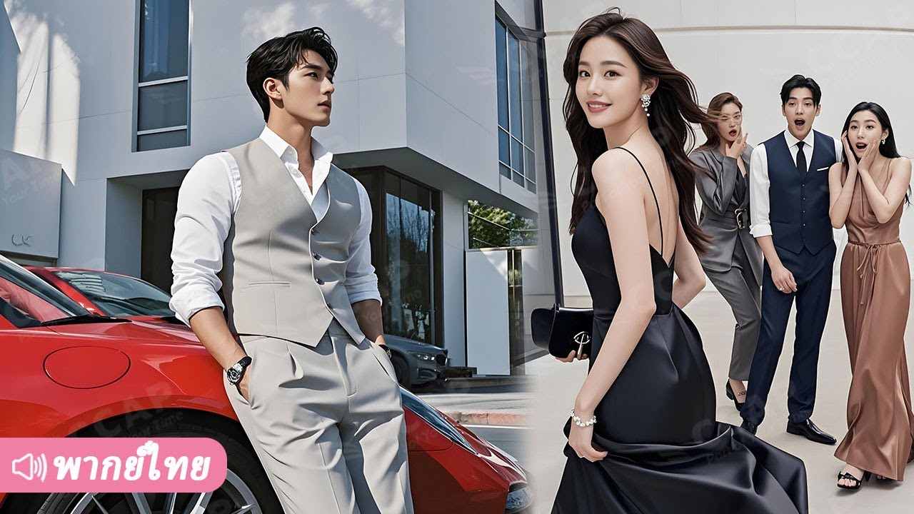 สาวถูกเพื่อนเก่าดูถูกในงานเลี้ยง ไม่คาดว่าท่านประธานจะมารับด้วยรถหรูจนทุกคนพูดไม่ออก!