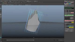 Maya Poly Modeling Tool R&D - J Lattice , create Lattice deformer with rotation.