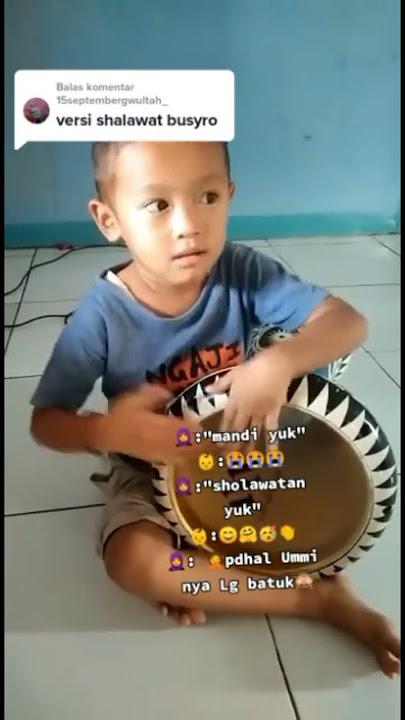 Umur Segitu Sudah Pinter Main Darbuka “Cr :ArjuNaQuSyaYang”