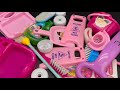 7 Minutes Satisfying with Unboxing Cute Pink Cleaning Cart