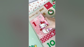 the CUTEST makeup advent calendar ever 🎀 Hello Kitty x The Crème Shop #adventcalendar #hellokitty