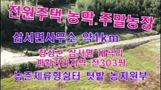 #Jeonnam Land (2360) Jangseong-gun Samseo-myeon Daegok-ri Planned Management Area Total 303 pyeon...