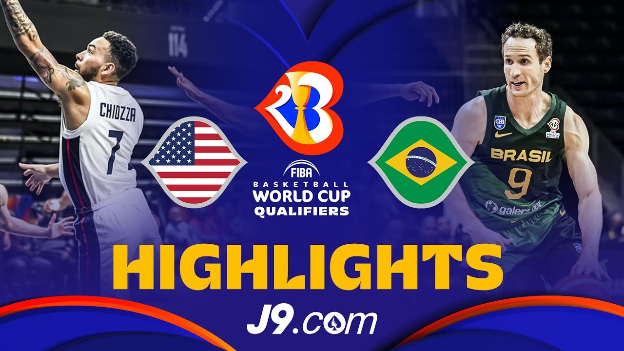 USA v Brazil boxscore - FIBA Basketball World Cup 2023 Americas Qualifiers  - 11 November 