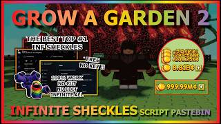 GROW A GARDEN 2 स्क्रिप्ट पेस्टबिन 2026 ऑटो फार्म, इनफिनिट शेकल्स कॉइन, रोलबैक, नो कट (नो की) 🌱 screenshot 5