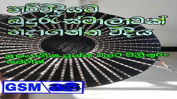 How to make #budurasmala using #Led strips බුදුරැස්මාලාවක් හරි විදියට හදාගන්න විදිය