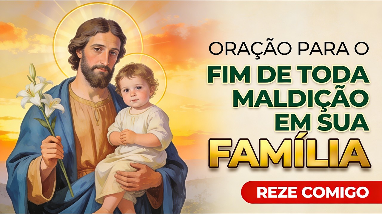 ORAÇÃO DE SÃO JOSÉ PARA QUEBRAR MALDIÇÕES FAMILIARES