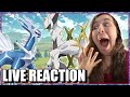 POKEMON BRILLIANT DIAMOND + POKEMON LEGENDS !? - Pokemon Presents LIVE Reaction - SuperGirlKels