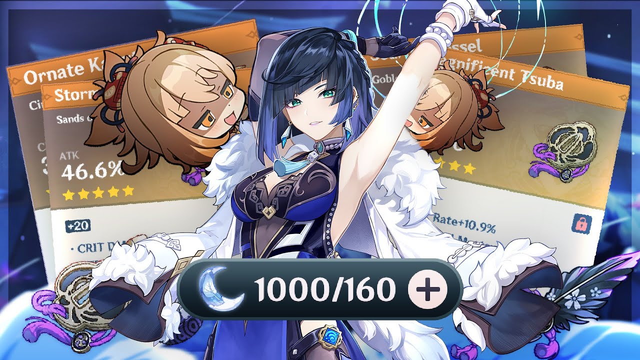 I SPENT OVER 1000 resin on Yelan...