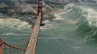 San Andreas Fayı (2015) - Tsunami Sahnesi | San Andreas (2015) - Tsunami Scene