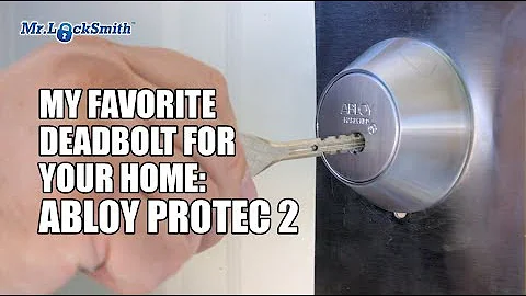 My Favorite Deadbolt for your home: Abloy Protec 2 | Mr. Locksmith Video