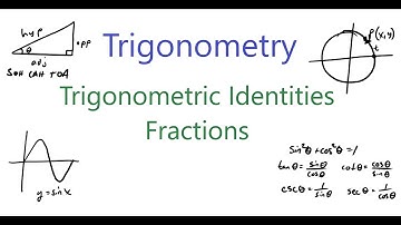 Trigonometric Identities Simplifying Fractions involving Trigonometric Expressions
