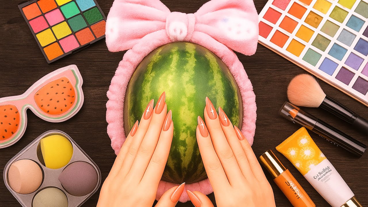 ASMR Makeup Compilation For Sleep | 1 hour (No Talking) | October 17, 2025