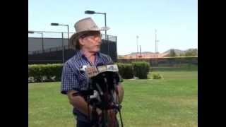 CRIME BLOTTER: Father of Menifee's Terry Smith Jr. meets with local media
