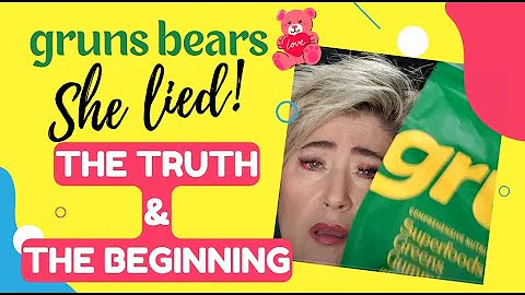 Hard Truth About Gruns Gummy Bear Vitamins daily support.  Over 50 weight loss health. Honest Review