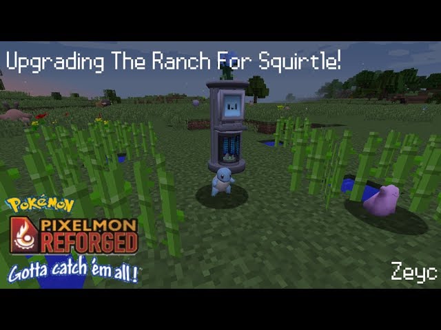 Ep3 of Pixelmon i get a ranch and get rekt in the gym but poilwag and toxel  evolves 