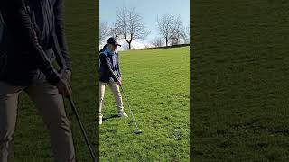 Par-5 Second shot before the green #vlog #golf #philippines #germany#nature #sports #gaming #spring