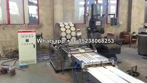 Automatic spring roll making machine  samosa pastry sheet machine lumpia wrapper machine
